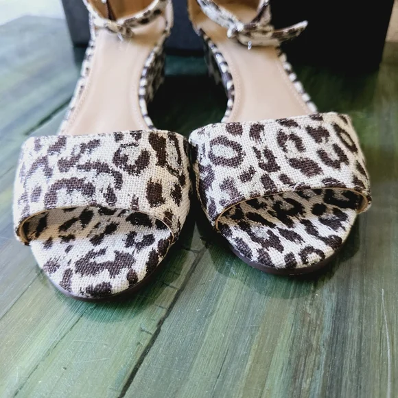 J. Crew Leopard Wedges - Picture 3 of 8